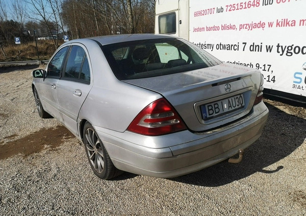 Mercedes-Benz Klasa C cena 4199 przebieg: 213654, rok produkcji 2002 z Sulęcin małe 29